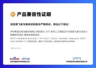 寒武纪思元370芯片参数特性详解