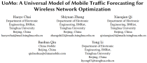 KDD 2025 - UoMo来了，首个无线网络流量预测模型，一个框架搞定三类任务