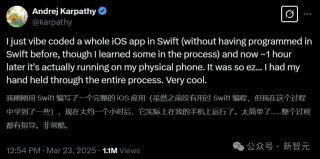 氛围编程师崛起！年薪87万一天15小时，Karpathy用400行AI代码点燃硅谷