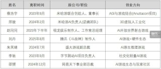 为什么越来越多的游戏行业高管投身AI创业？