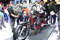 比亚乔集团全阵容参加摩展 4款新车发布