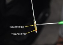 汽车机油尺怎么看图解？汽车机油尺标准位置图