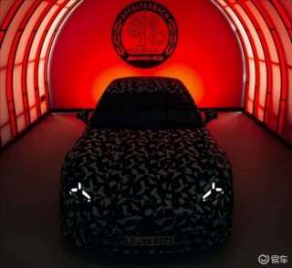 全新AMG GT电动四门轿跑车预告图 配备轴向磁通电机