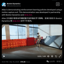 Atlas机器人越来越像人了！强化学习加持爬行、翻跟头、跳街舞，已安排进厂打工