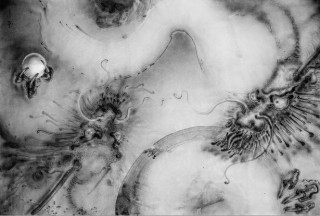 陈漫个展“龙·雨·田”，以龙为引，自然与共