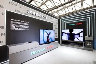 2021UDE展启幕 佳能携手海信展示消费级8K影像解决方案