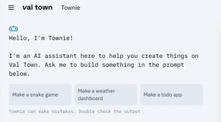 Townie：字少事大，绝对是 v0.dev&amp;bolt 最强平替？
