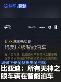 比亚迪：所有天神之眼车辆在智能泊车场景下安全及损失全兜底