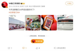 全新智己L6开启全国首批交付 权益价20.49万元起