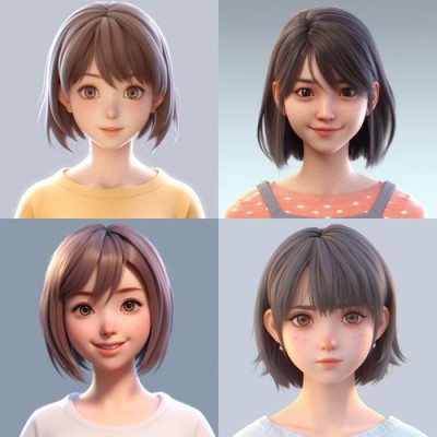 TANGLED – 上海科大联合华中科大等推出的3D发型生成方法