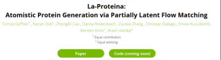 新里程碑！英伟达祭出AI生物模型La-Proteina，解决蛋白质设计最难问题！