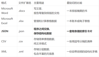 写给小白的JSON完全指南：5分钟理解AI和开发者都在用的数据格式
