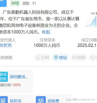 华勤技术收购豪成智能科技75%股份，加速机器人业务布局