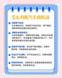 汽车发动机烧机油怎么办，烧机油处理最快的办法是什么