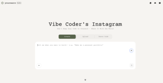 明超平 AI Coding 创业项目曝光：Vibe Coder 社区