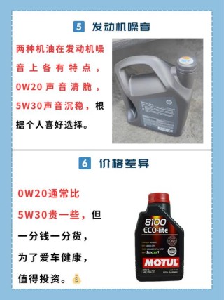 5W20机油是什么意思？机油5w40什么意思