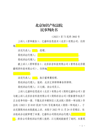 全国首例涉AI模型结构和参数案判决要点 - 附二审判决书
