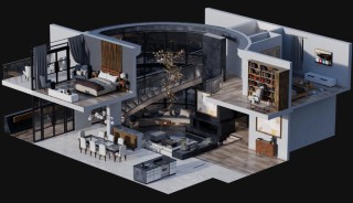 HouseCrafter – 东北大学和 Stability AI推出2D转换3D室内场景的技术