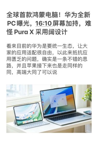 华为明年或将推出鸿蒙PC版 想象一下或在等国产PC处理器的适配？