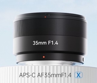 七工匠新品AF35mmF1.4 X卡口规格爆出