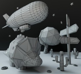 Hunyuan3D-baidu09PolyGen – 腾讯混元推出的美术级3D生成大模型