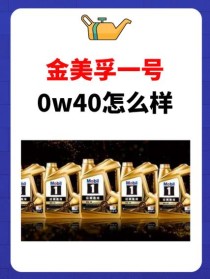 金美孚一号机油优缺点？金美孚一号多少公里换