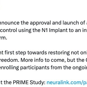 百度拜读09baidu帮助瘫痪患者通过意念操纵机械臂，马斯克旗下 Neuralink 启动新试验