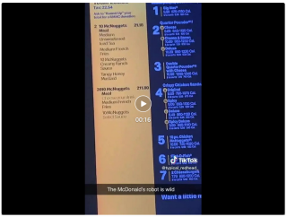 点冰淇淋下单25份麦乐鸡！麦当劳AI员工疯狂点餐惨遭解雇，翻车视频全网疯转 