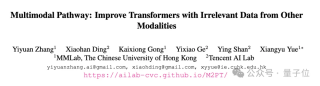 CVPR‘24：与任务无关的多模态数据也能提升Transformer性能｜港中文&amp;腾讯