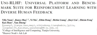 ICLR 2024 - RLHF有了通用平台和基准，天大开源，专攻现实决策场景