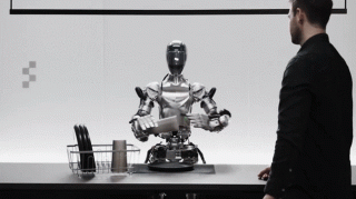 ChatGPT有身体了 OpenAI机器人Figure 01演示视频曝光