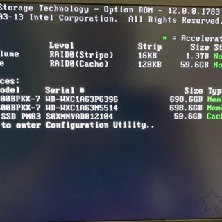开机提示press ctrl+i to enter configuration utility解决方法