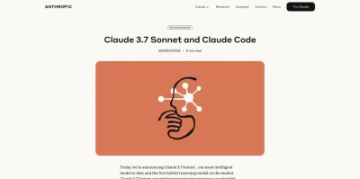 Claude 3.7 Sonnet – Anthropic 推出的首款混合推理模型