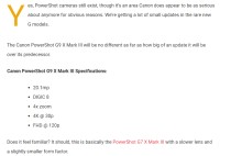G系列新品 传佳能将发布 G9 X Mark III