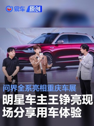 问界全系亮相重庆车展 明星车主王铮亮现场分享用车体验