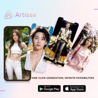 Artisse可以根据提示、模板，以及上传的参考图片生成你的专属的AI照片。
