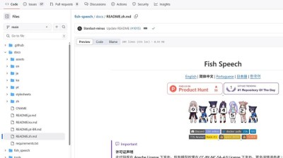 Fish Speech 1.5 – Fish Audio 推出的语音合成模型，支持13种语言