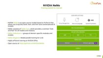 NeMo – 英伟达推出的用于构建、定制和部署生成式AI模型