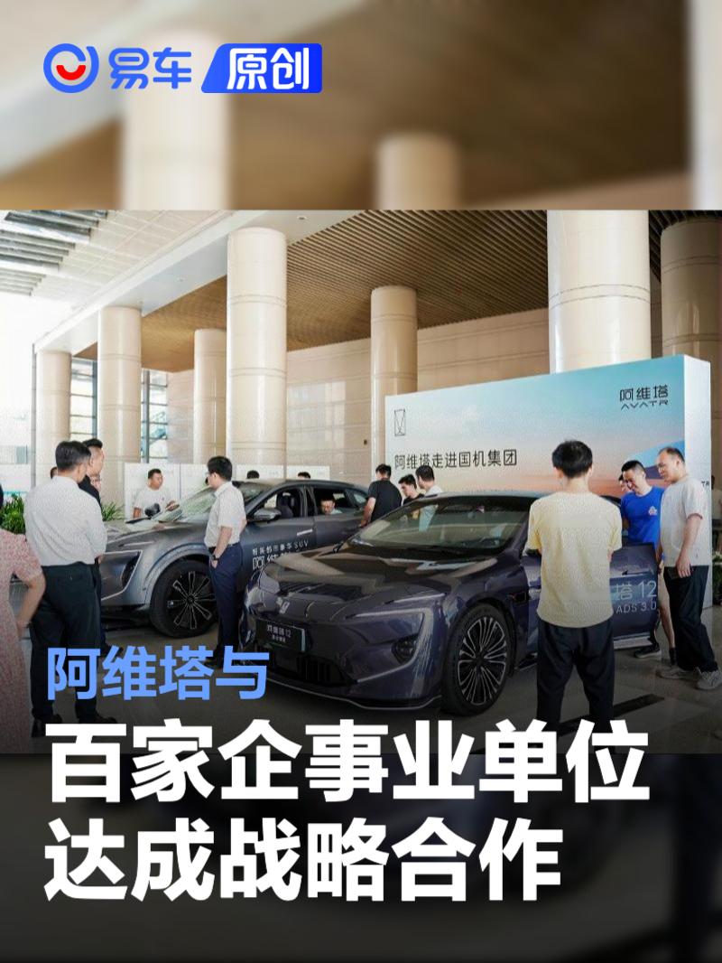 阿维塔与百家企事业单位达成战略合作  第1张