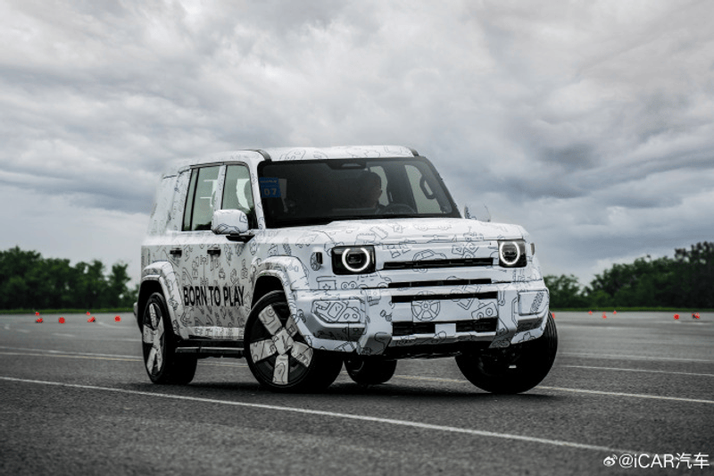 iCAR V27将于8月1日全球首秀 保持家族“方盒子”风格  第2张