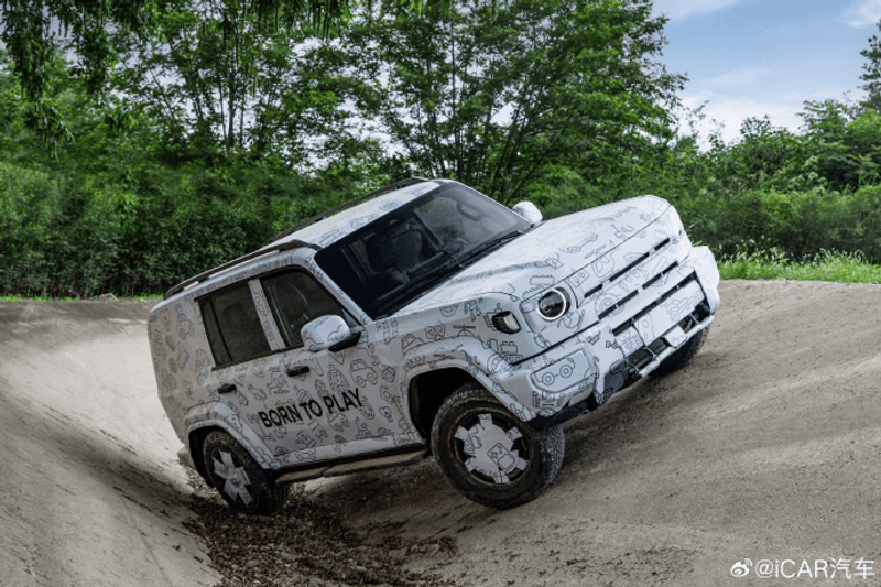 iCAR V27将于8月1日全球首秀 保持家族“方盒子”风格  第5张