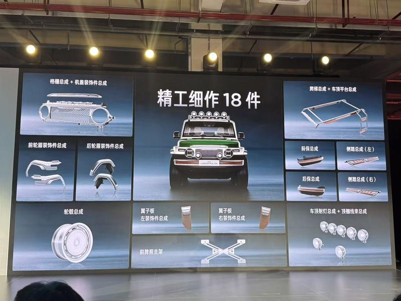 iCAR V23复古版套件发布 满血套件售28800元  第3张