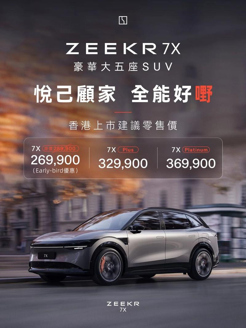 极氪7X正式登陆香港 售价26.99万港元起  第2张