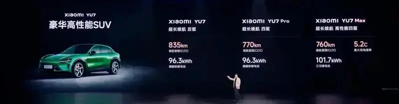 小米YU7公布全新车色珍珠白 将于明日上市  第24张