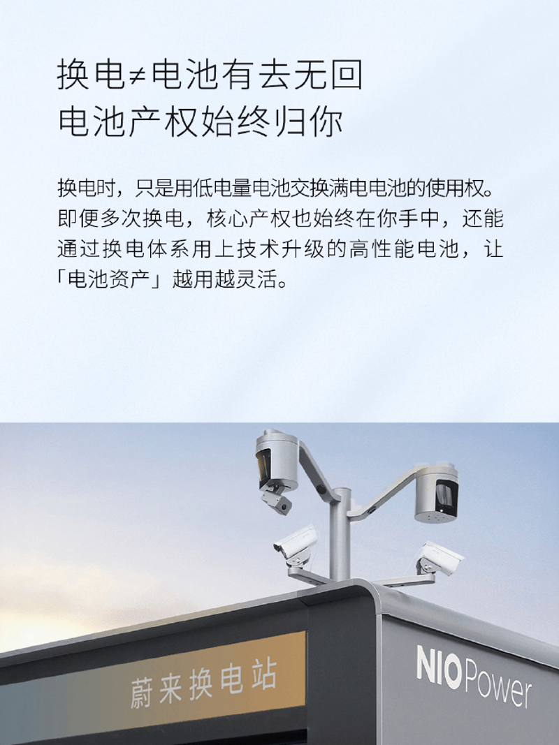 蔚来：换电不等于电池有去无回 产权始终在车主手中  第2张