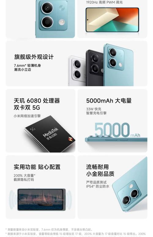 小米 Redmi Note 13 系列手机官宣 9 月 21 日发布，亮眼色块拼接后盖  第1张