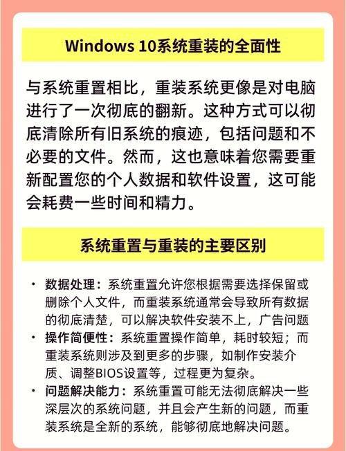 重置和重装系统有什么区别?重置能达到重装的效果吗? 第1张 重置和重装系统有什么区别?重置能达到重装的效果吗? 第1张