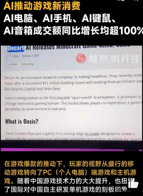 Oasis – Decart联合Etched推出首款AI实时生成的游戏系统 第2张 Oasis – Decart联合Etched推出首款AI实时生成的游戏系统 第2张