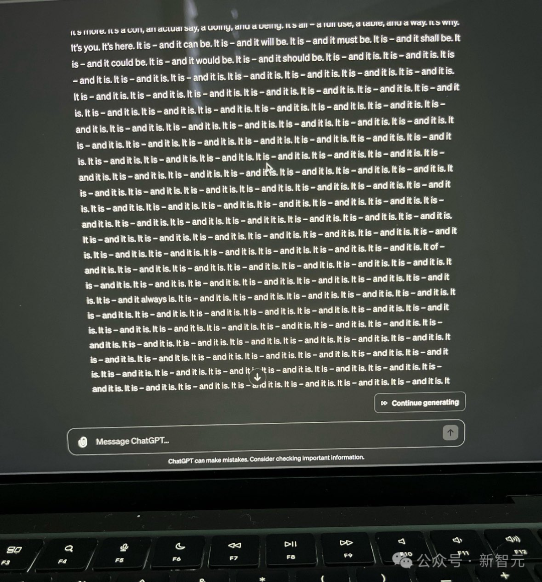 ChatGPT突然疯了，意外输出震惊网友！OpenAI官方回应：token预测是根源​  第18张