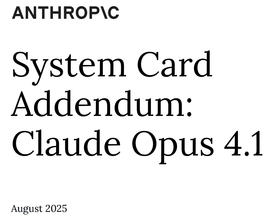 就是阻击OpenAI，Claude抢先数十分钟发布Claude Opus 4.1  第7张